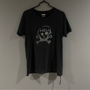 Ksubi skull graphic T-shirt
